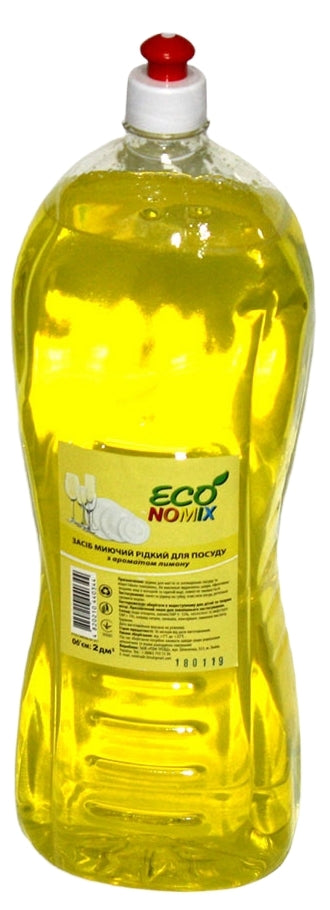 Economix Lemon Dish Soap, 2 L