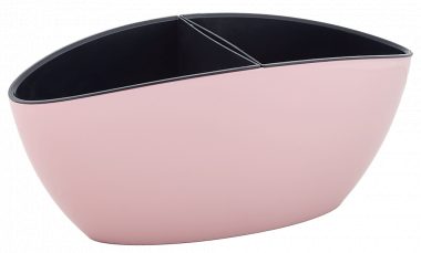 Aleana Canoe 115048 Planter with Insert, 32 x 14 cm