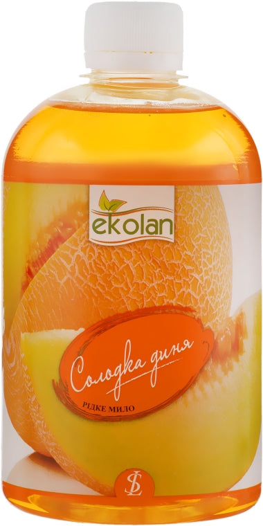 Ekolan Sweet Melon Liquid Hand Soap Refill Pouch, 500 g