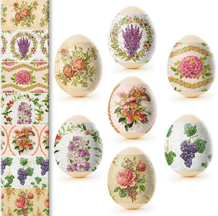 Decoupage Easter Egg Shrink Wrap
