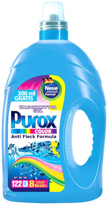 Purox Color Liquid Laundry Detergent, 4.3 L