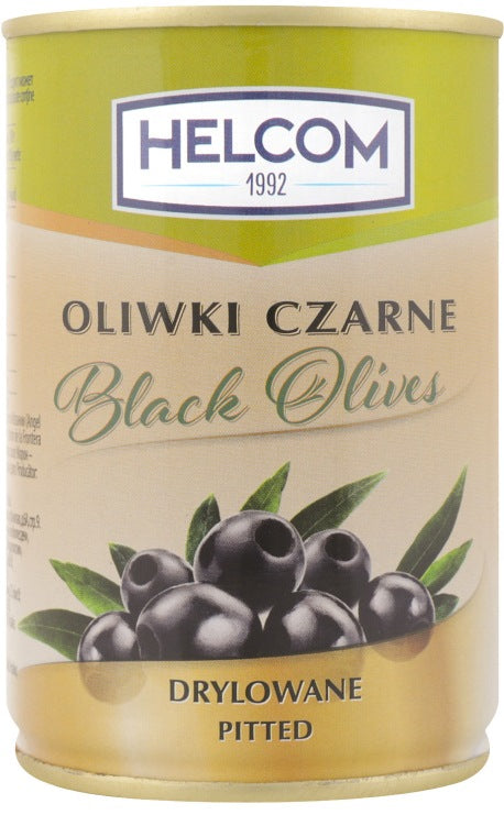 Helcom Canned Pitted Black Olives, 280 g