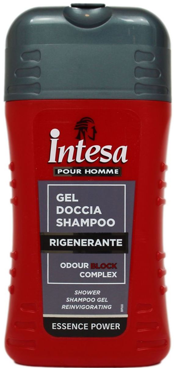 Intesa Odour Block Men's Shampoo & Shower Gel, 250 mL