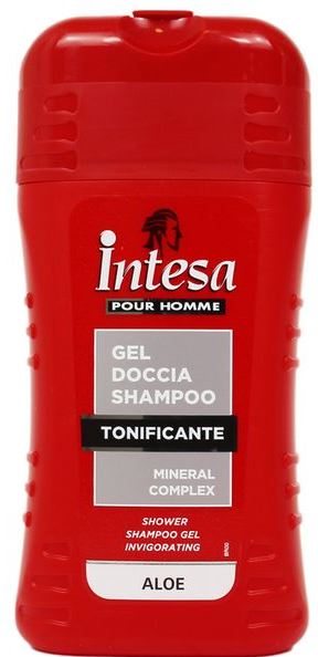 Intesa Aloe Men's Shampoo & Shower Gel, 250 mL