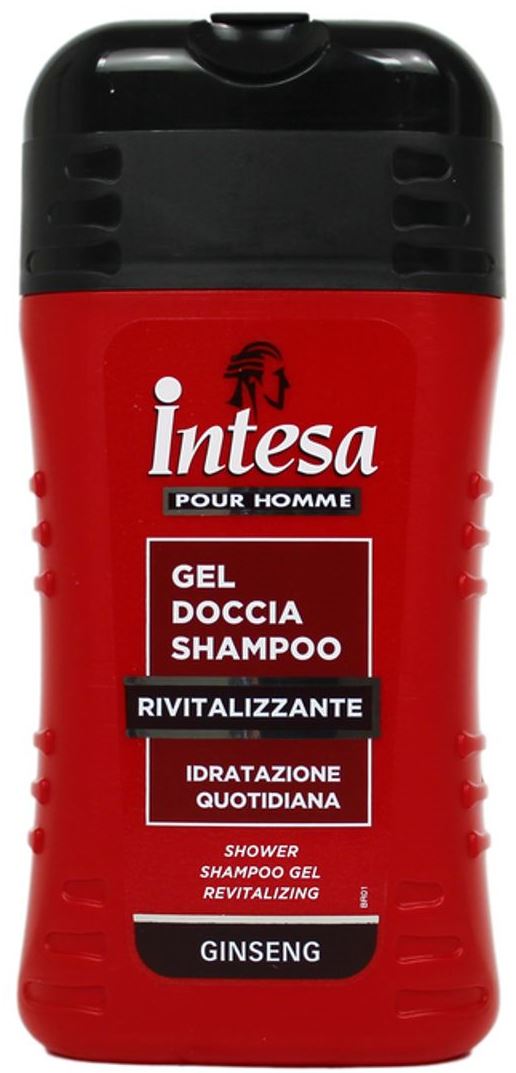 Intesa Ginseng Men's Shampoo & Shower Gel, 250 mL