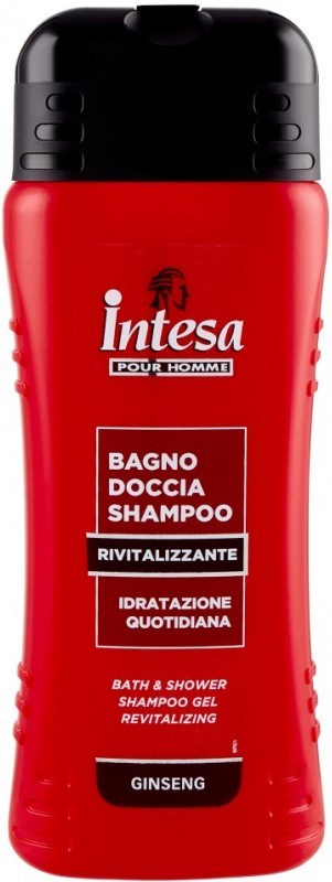 Intesa Ginseng Men's Shampoo & Shower Gel, 500 mL