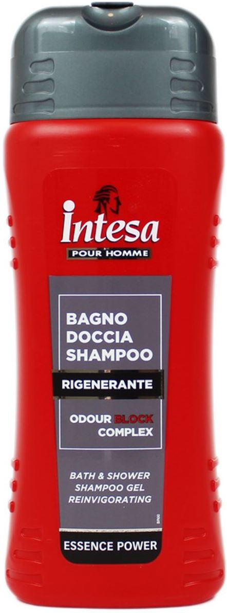 Intesa Odour Block Men's Shampoo & Shower Gel, 500 mL