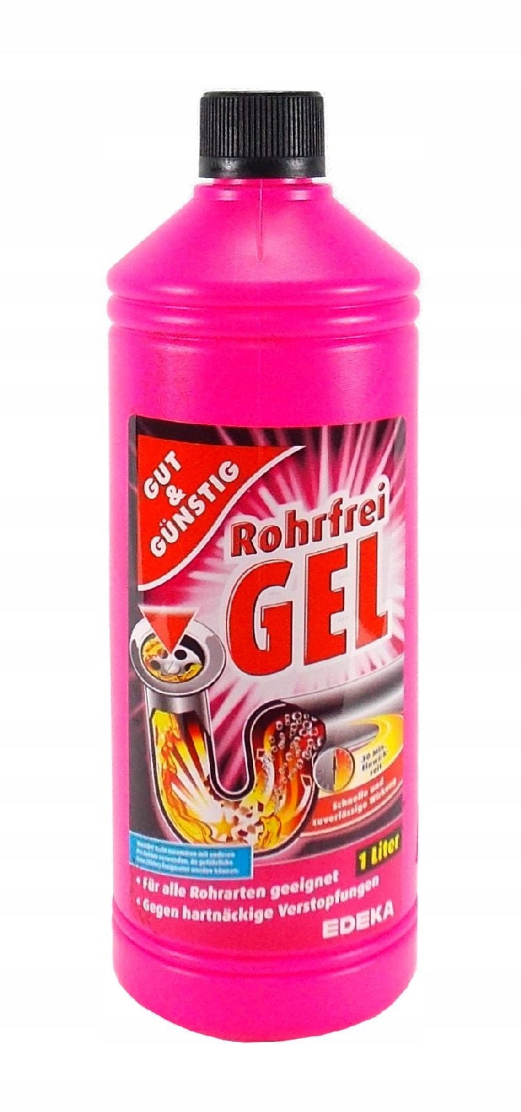 Gut & Günstig Gel Drain Cleaner, 1 L