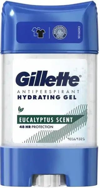 Gillette Eucalyptus Men's Gel Antiperspirant, 70 mL