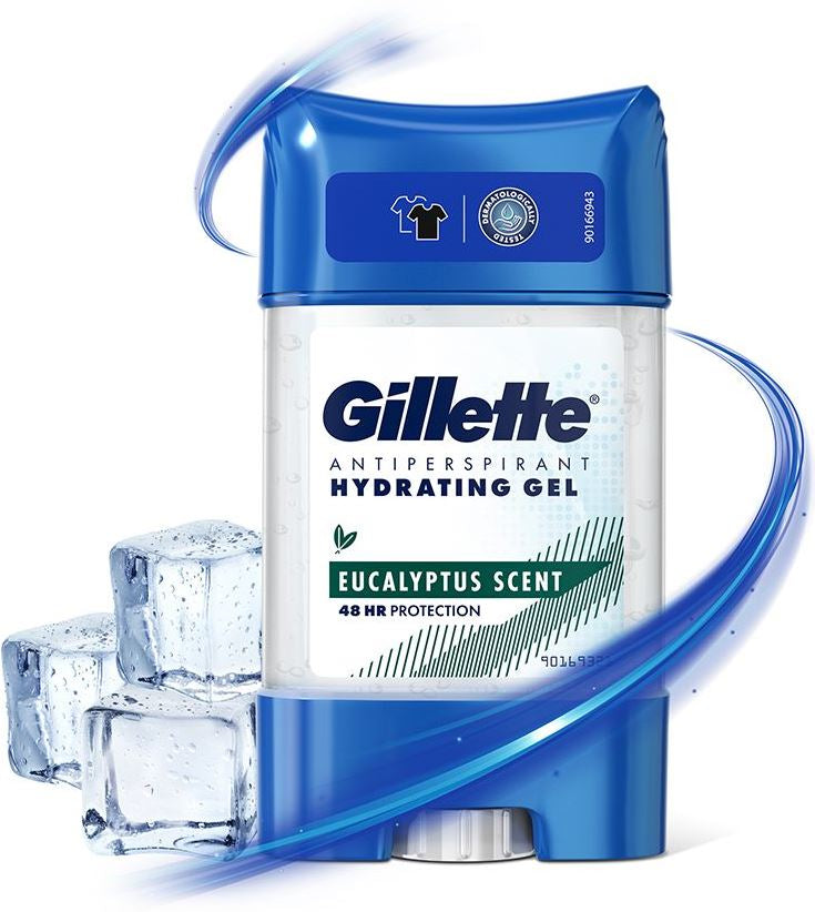 Gillette Eucalyptus Men's Gel Antiperspirant, 70 mL - Image 2