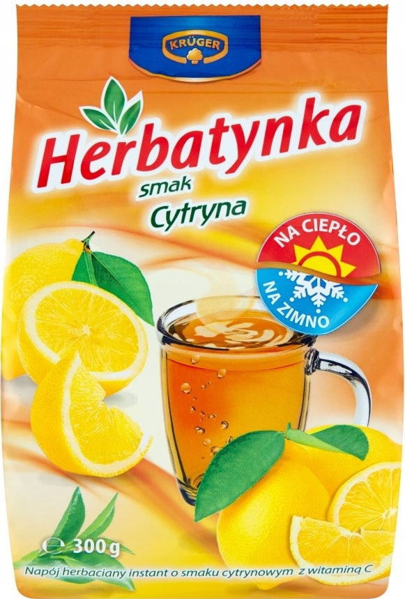 Kruger Lemon Instant Tea Granules, 300 g
