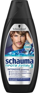 Schauma Men Intensive Anti-Dandruff Shampoo, 400 mL
