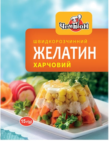 Champion Food Gelatin, 15 g