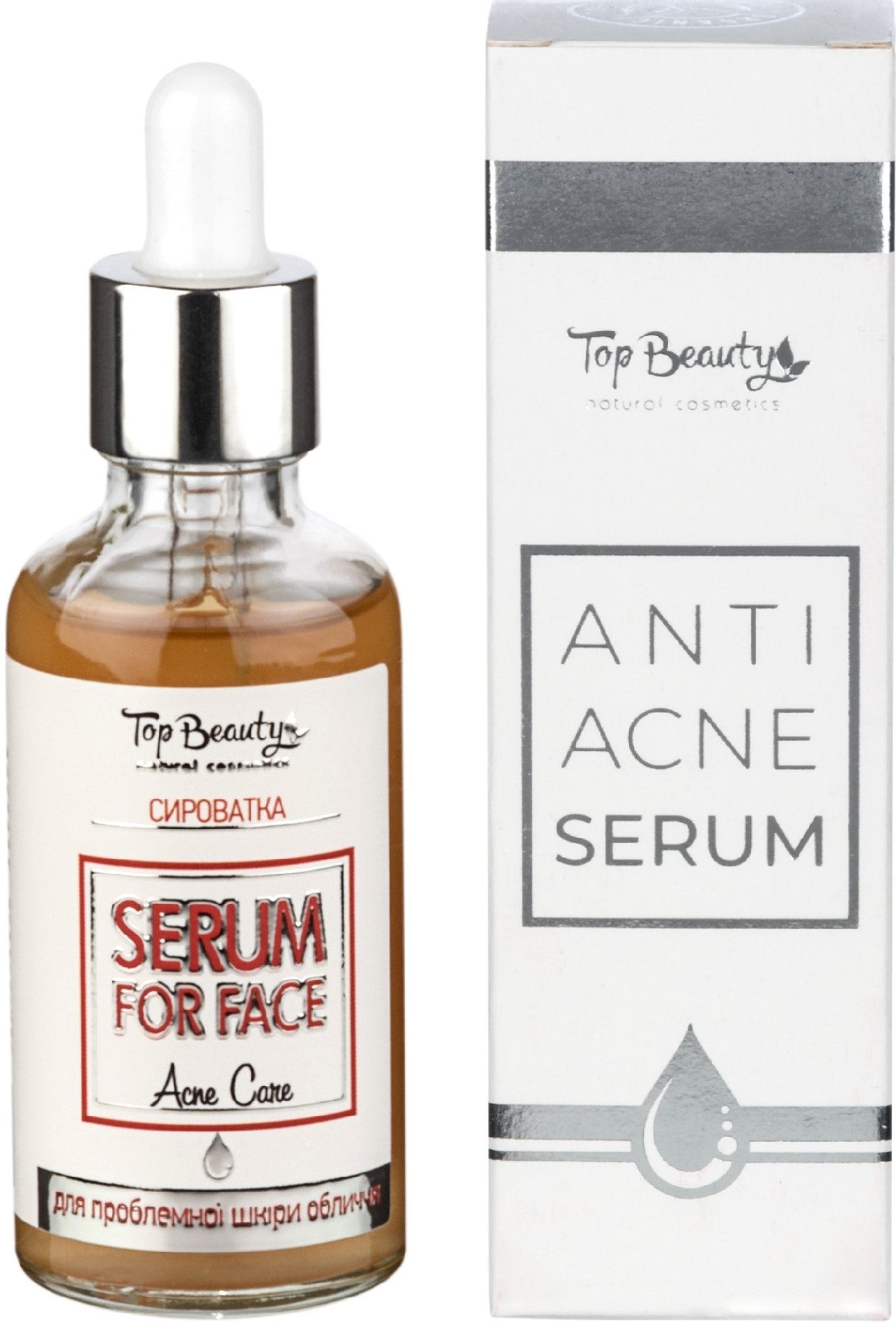 Top Beauty Anti-Acne Facial Serum for Problem Skin, 50 mL