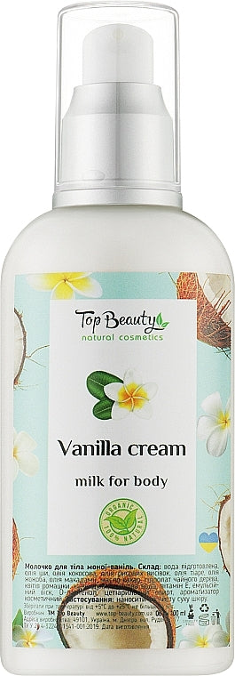 Top Beauty Vanilla Body Milk, 100 mL