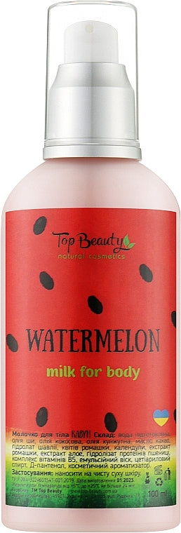 Top Beauty Watermelon Body Milk, 100 mL
