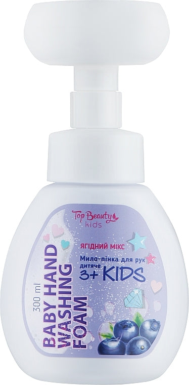 Top Beauty Kids Berry Mix Foaming Liquid Hand Soap, 300 mL
