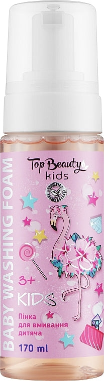 Top Beauty Kids Facial Cleansing Foam, Ages 3+, 170 mL