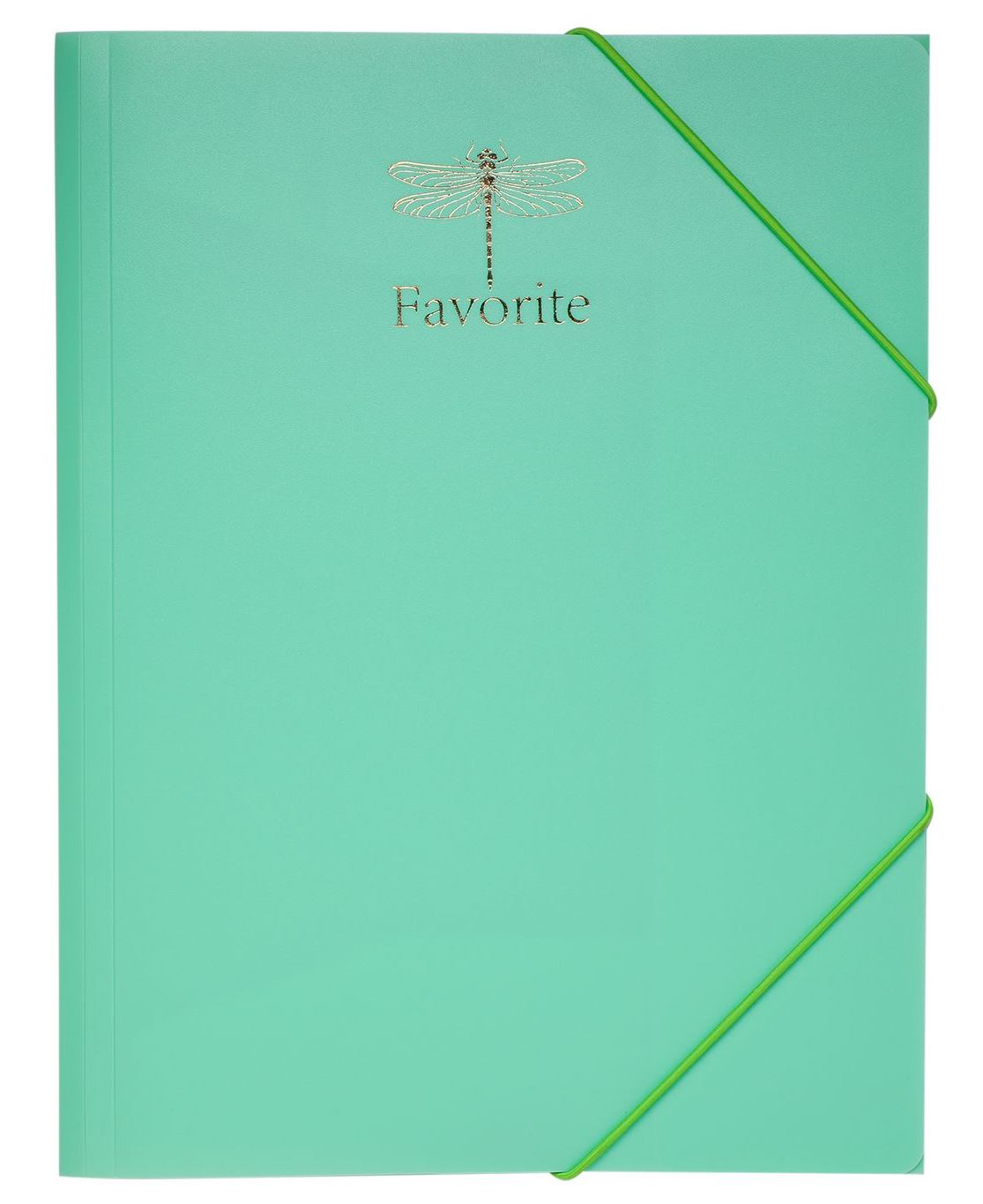 Buromax 3954 Pastel A4 Plastic Folder with Elastic Bands, Assorted - Image 2