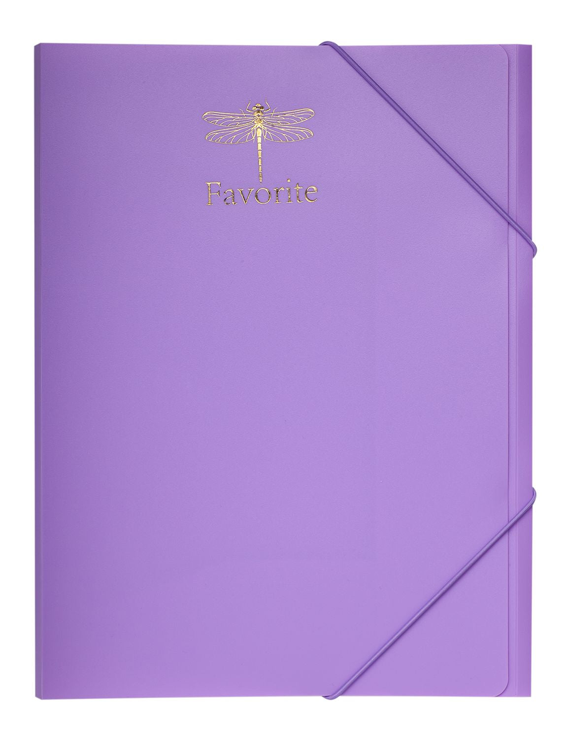 Buromax 3954 Pastel A4 Plastic Folder with Elastic Bands, Assorted - Image 3