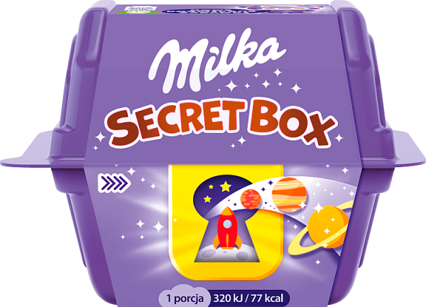 Milka Secret Box Chocolate, 14.4 g