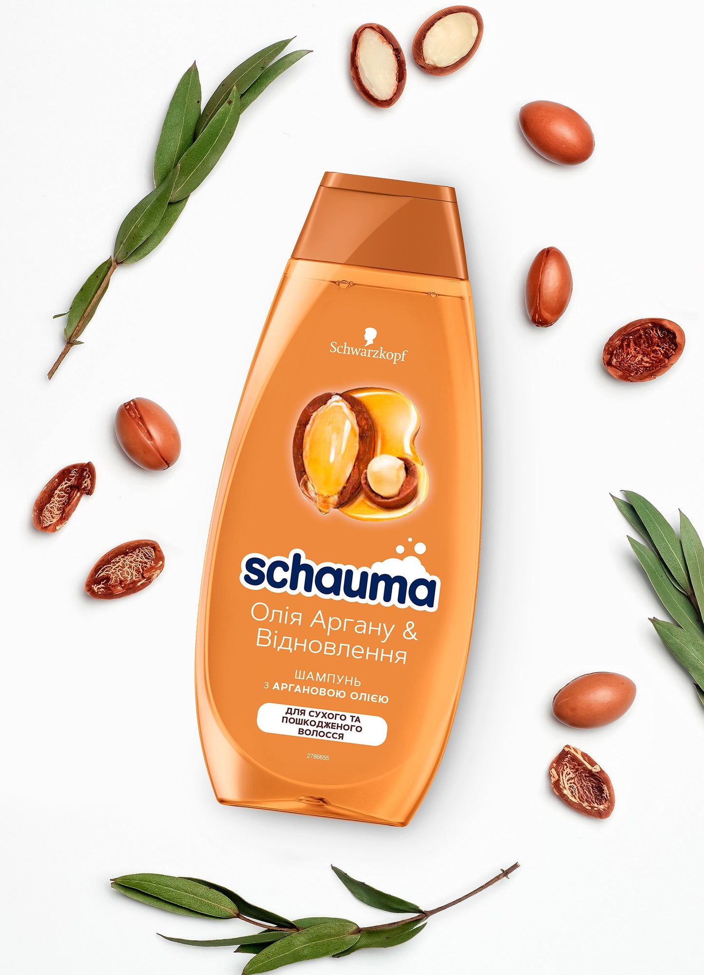 Schauma Argan Oil & Repair Shampoo, 400 mL - Image 3