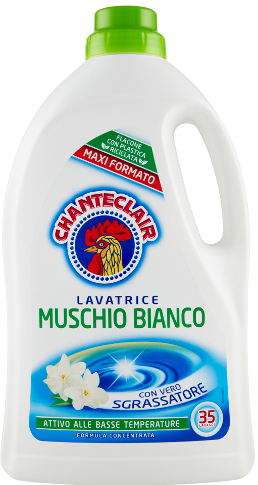 Chante Clair White Musk Laundry Detergent Gel, 35 Loads, 1.75 L