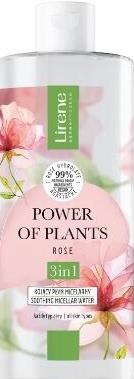 Lirene Power of Plants Rose 3-in-1 Soothing Micellar Water, 400 mL