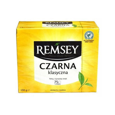 Remsey Czarna klasyczna Tea Bags 75 pcs 150 g - Image 2