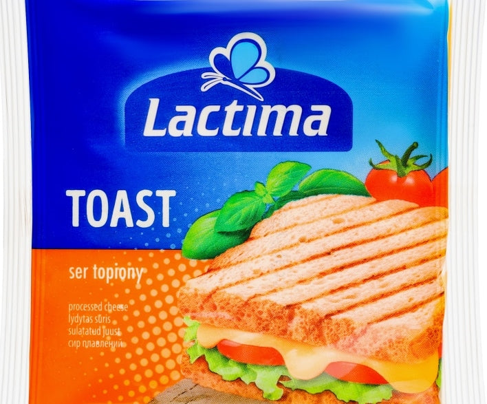 Lactima Toast Processed Cheese Slices, 130 g