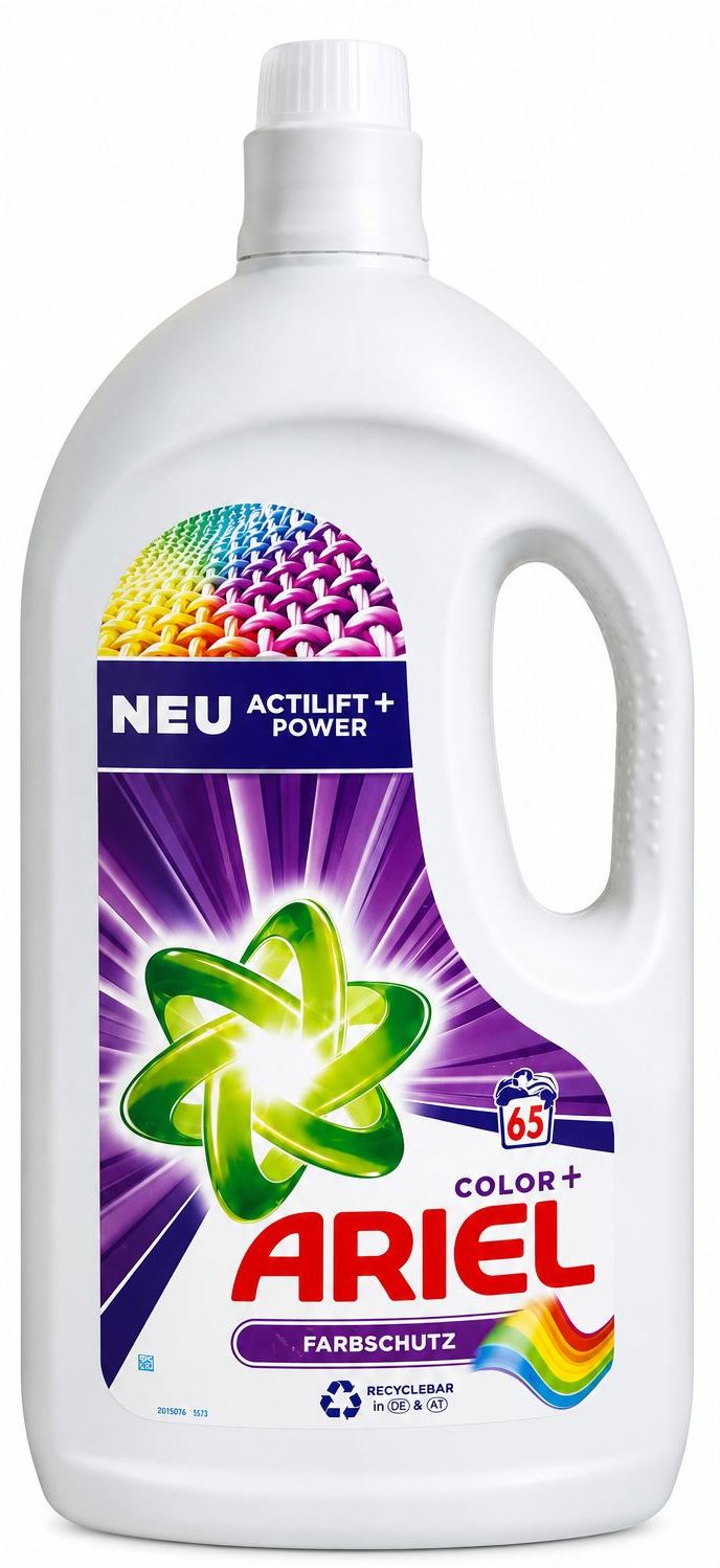Ariel Color Liquid Laundry Detergent, 65 Loads, 3.25 L