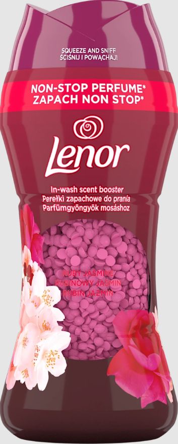 Lenor Ruby Jasmine Laundry Scent Booster Beads, 195 g