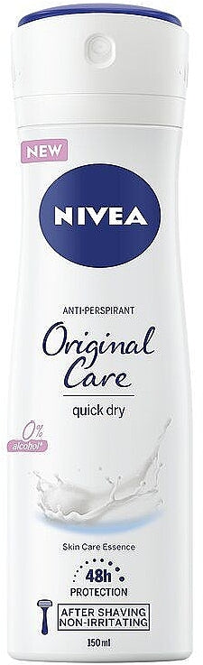 Nivea Original Care Women's Antiperspirant Deodorant, 150 mL