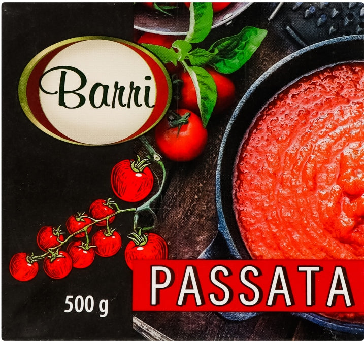 Barri Passata Tomato Puree, 500 g