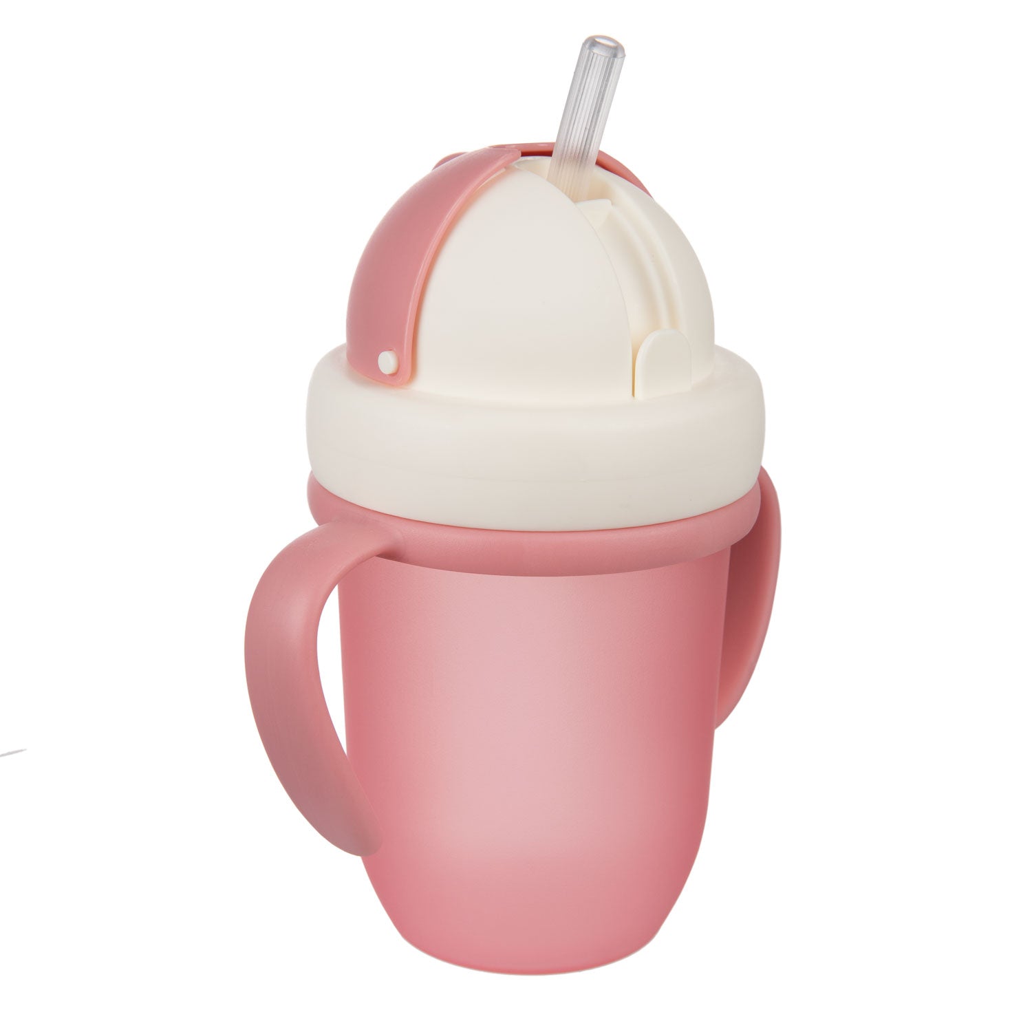 Canpol Babies 56/522 Pink Baby Cup with Silicone Straw, 9+ Months, 210 mL - Image 4