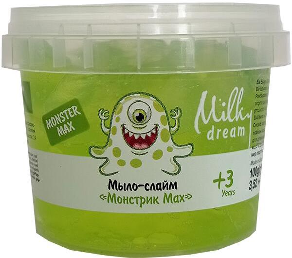 Milky Dream Kids Max Monster Slime Soap, 100 g
