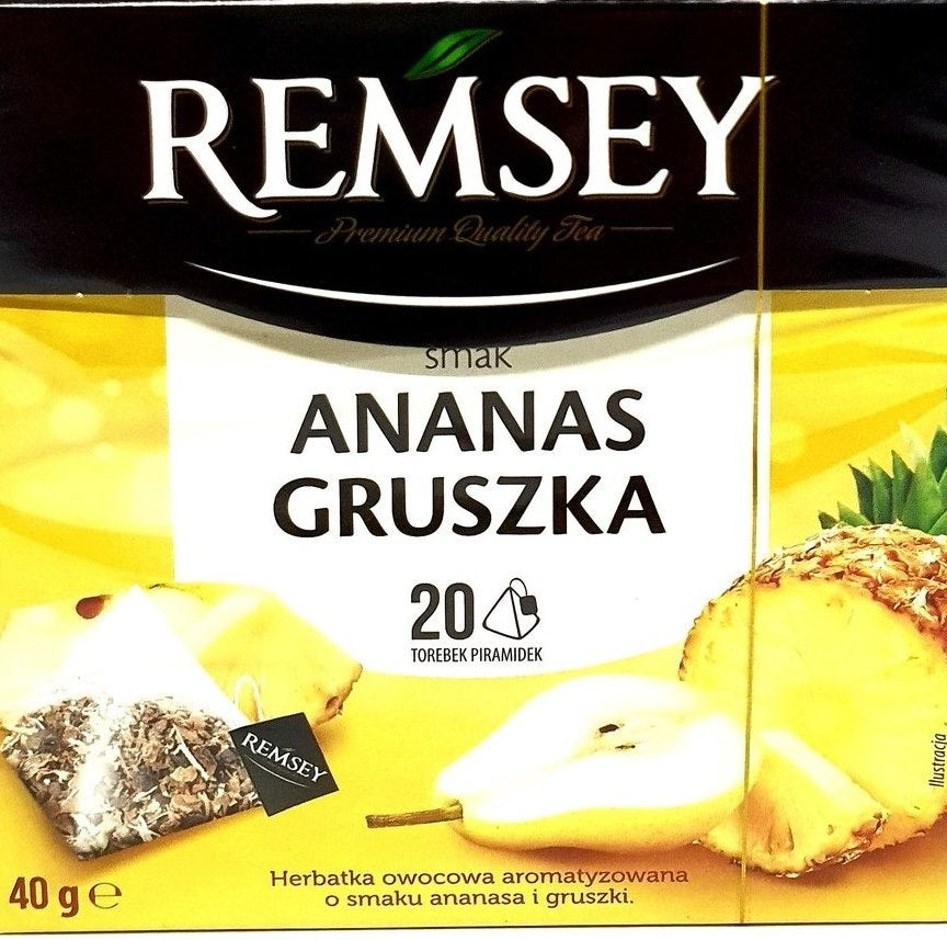 Remsey Ananas Gruszka Tea Bags 20 pcs 40 g