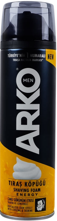 Arko Energy Shaving Foam, 200 mL