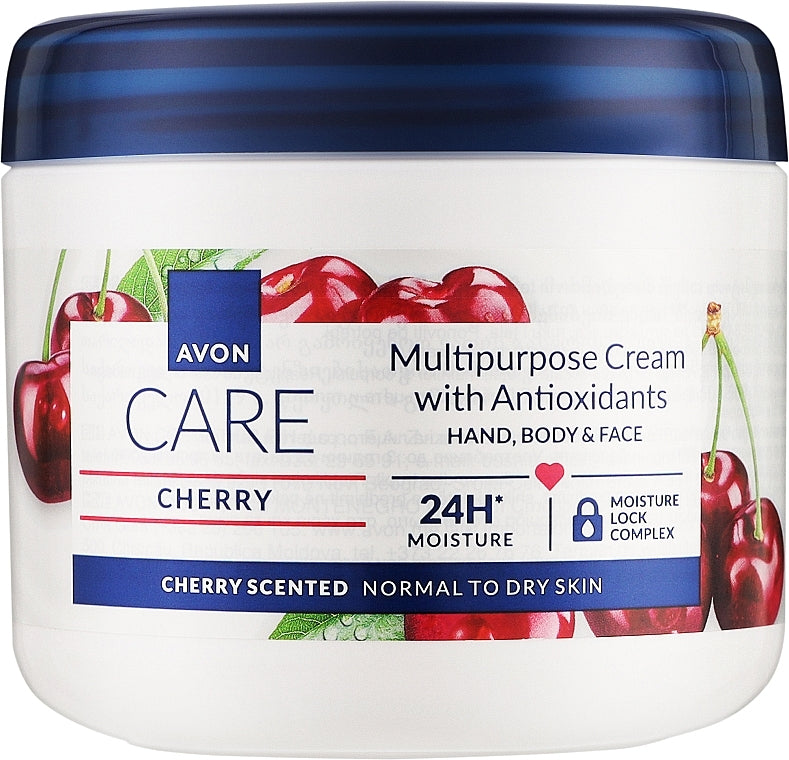 Avon Care Cherry Multi-Purpose Cream, 400 mL