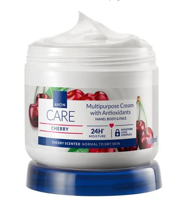 Avon Care Cherry Multi-Purpose Cream, 400 mL - Image 2
