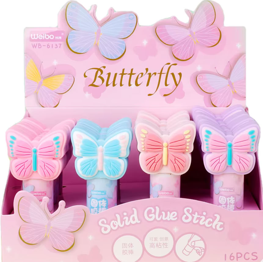 Weibo WB-6137 Butterfly Glue Stick
