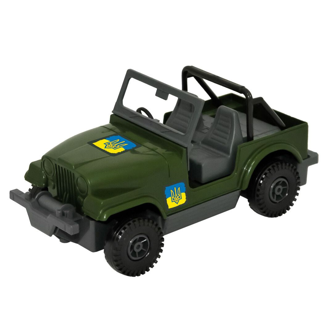 Tigres 39971 Friction-Powered Military Jeep