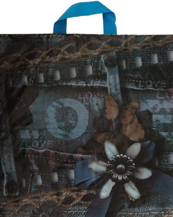 Naksan PlasticPack Assorted Shopping Bag, 47 x 49 cm