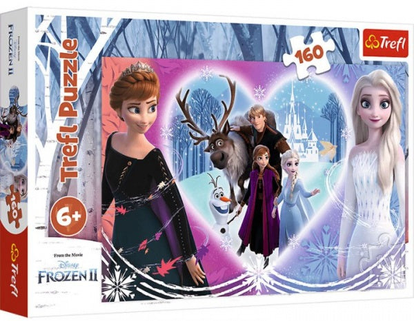 Trefl 15408 Disney Frozen Magical Moments Puzzle, 160 Pieces