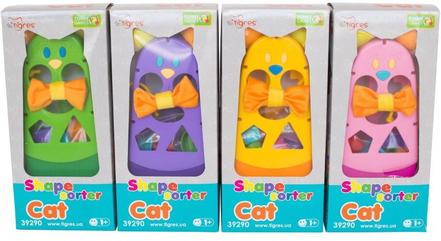 Tigres 39290 Cat Shape Sorter - Image 3