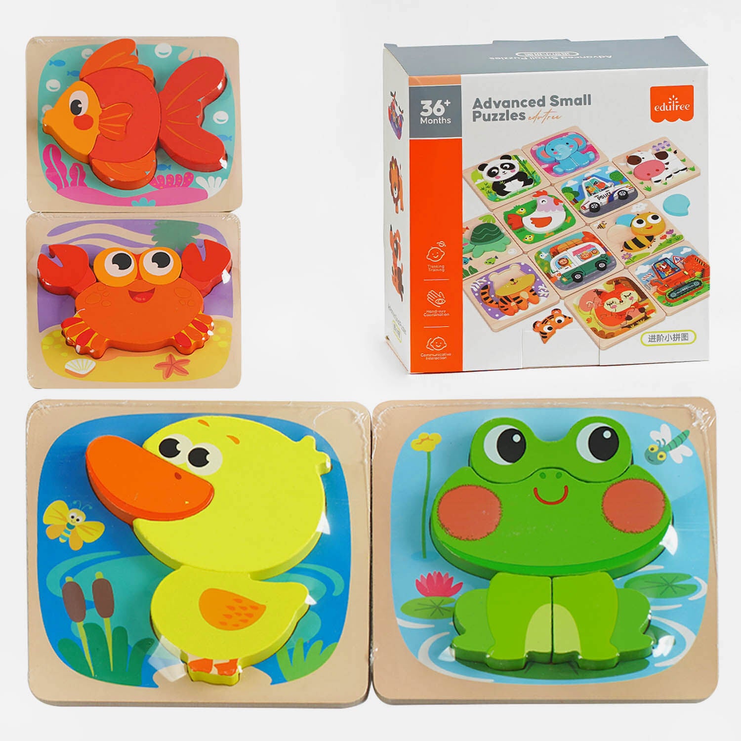 C 58222 Wooden Frame-Inset Puzzle