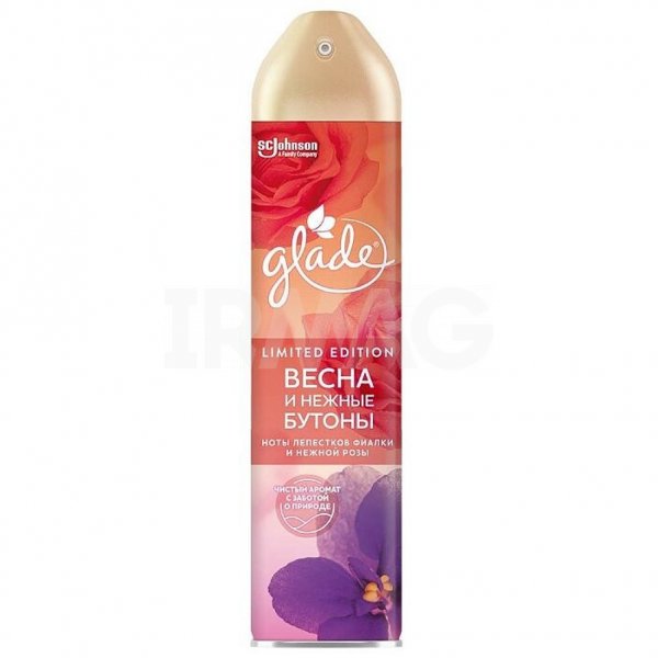 Glade Spring & Tender Buds Air Freshener, 300 mL