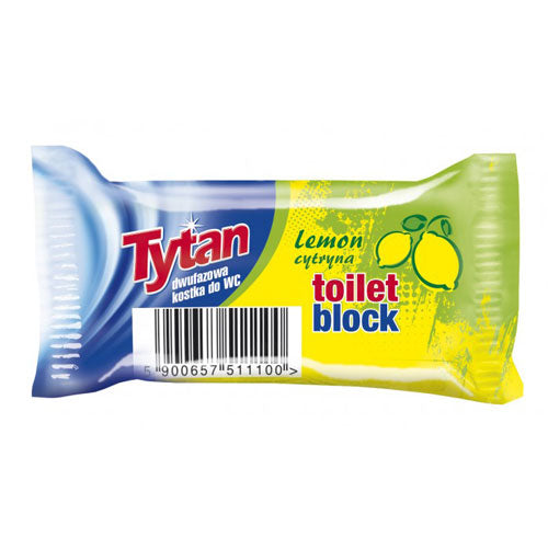 Tytan Lemon Toilet Freshener Refill Cube, 40 g