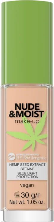 Bell Nude & Moist 03 Sand Hypoallergenic Foundation, 30 g