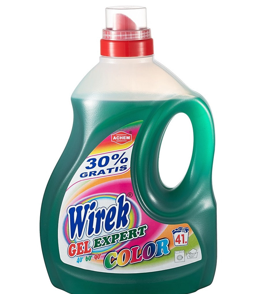 Wirek Expert Color Liquid Laundry Detergent, 41 Loads, 2 L
